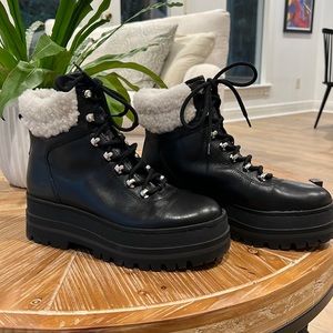 Marc Fisher LTD Pierson Lace-Up Winter and Snow Boots